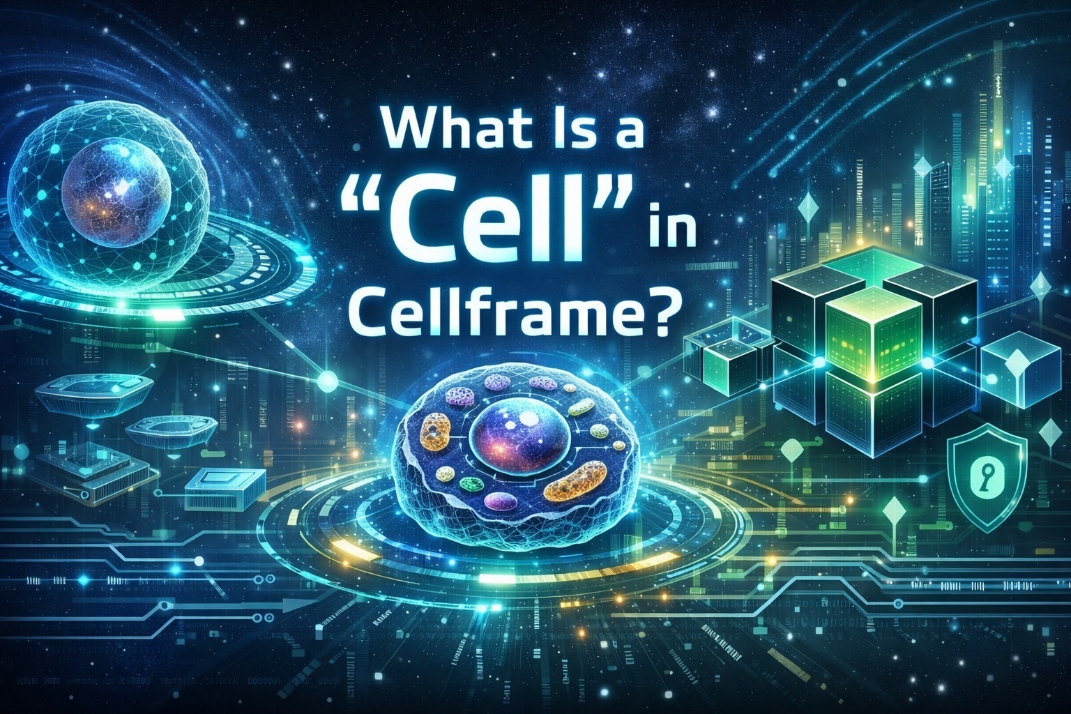 Cover image for What Is a "Cell" in Cellframe?