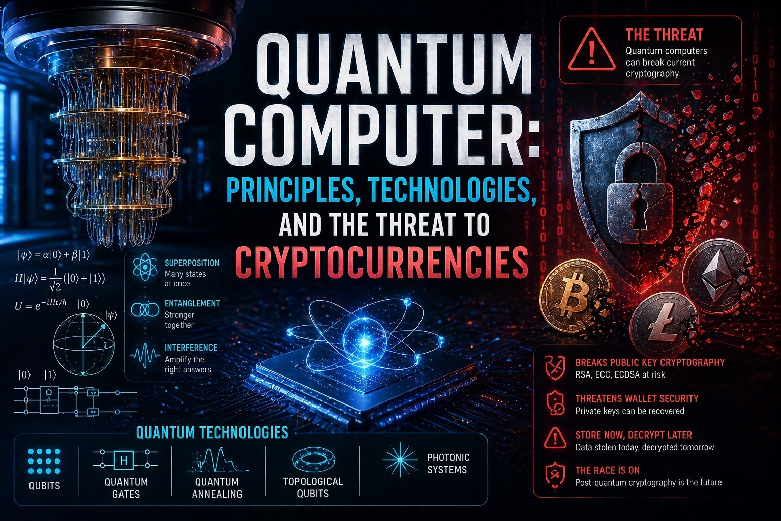 Cover image for Quantum Computer: Principles, Technologies, and the Threat to Cryptocurrencies