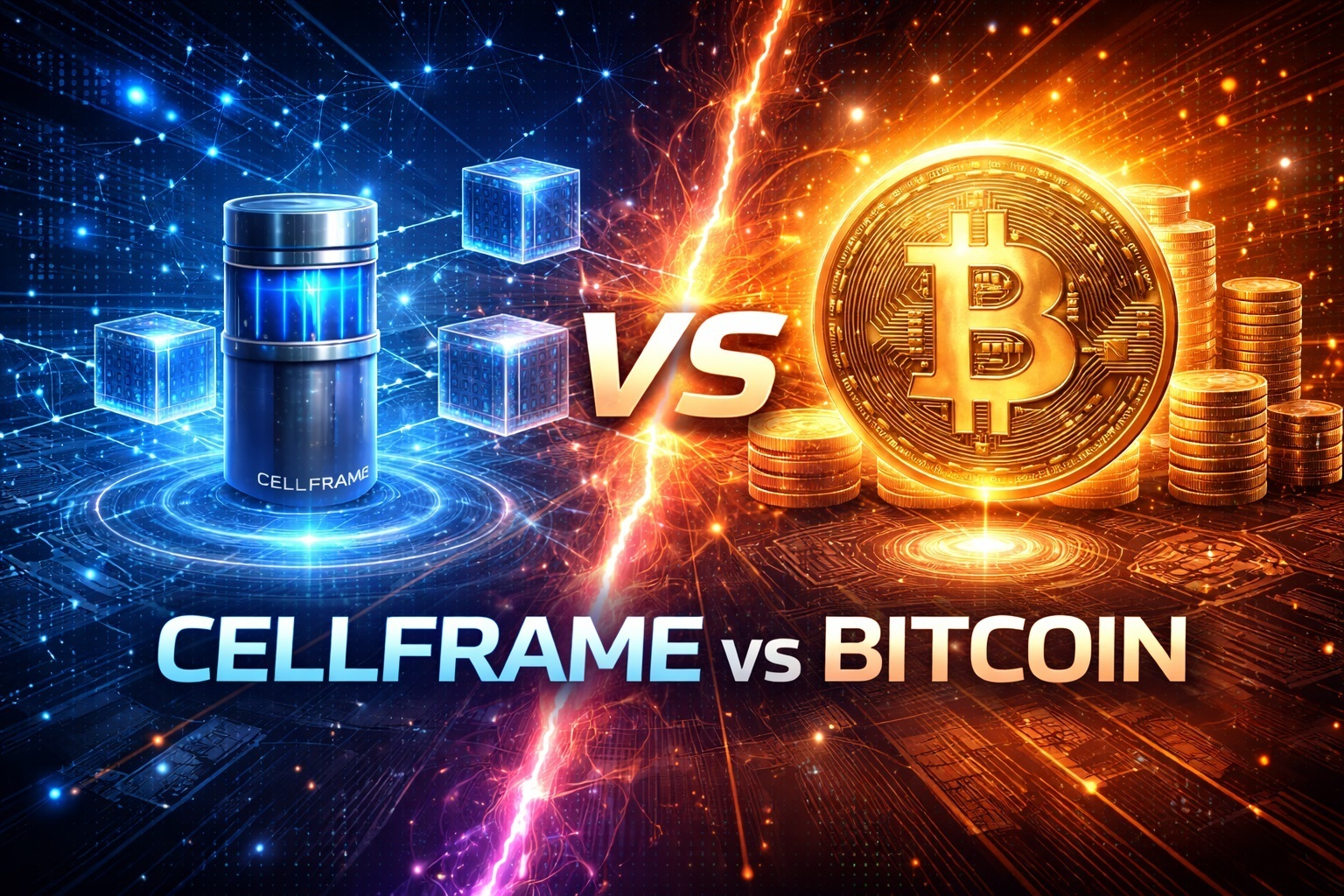Cover image for Cellframe против Bitcoin: почему постквантовая угроза затрагивает их по-разному